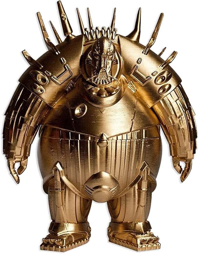 Mondoshawan sculpture from The Fifth Element—epic desk decor for sci-fi lovers and guardians of oddly shaped cosmic stones.